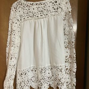 Lace tunic